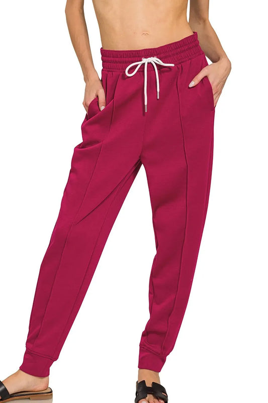Women's Ruby Drawstring Sweatpants with Pockets