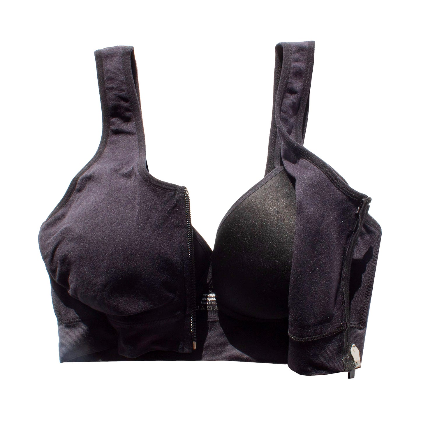 Runner Island Black Give Me A Boost Sports Bra