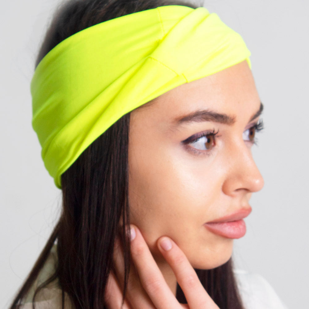 Runner Island Sporty Boho Twist Sweat Wicking Headbands 3 Pack