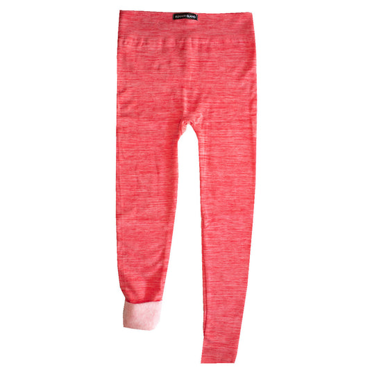 Runner Island Coral Compression Fleece Lined Leggings