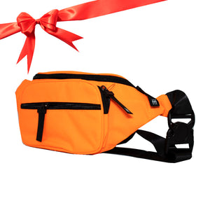 Runner Island Neon Orange Fanny Pack Waist Bag
