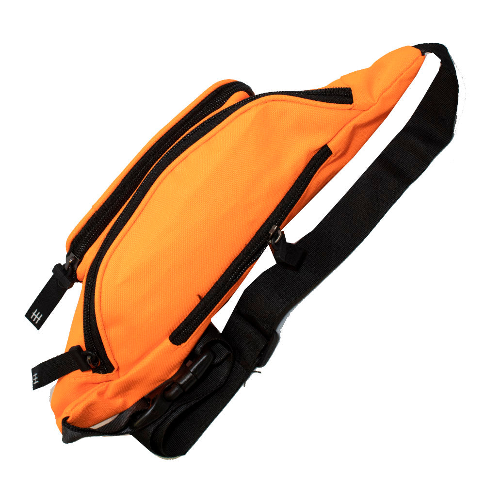Neon Orange Fanny Pack Waist Bag Runner Island Luxury Activewear