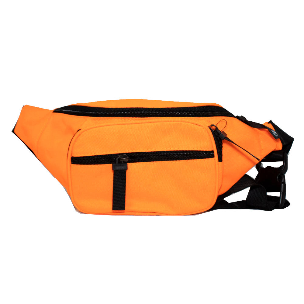 Neon Orange Fanny Pack Waist Bag | Runner Island Luxury Activewear ...