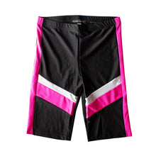 Load image into Gallery viewer, Silver Pink Biker Board Shorts
