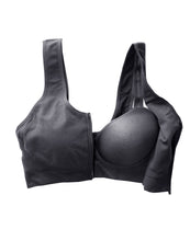 Load image into Gallery viewer, Charcoal Give Me A Boost Sports Bra