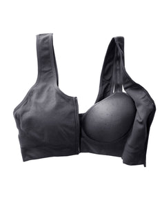 Charcoal Give Me A Boost Sports Bra