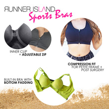 Load image into Gallery viewer, Neon Green High Impact &quot;Give Me A Boost&quot; Sports Bra