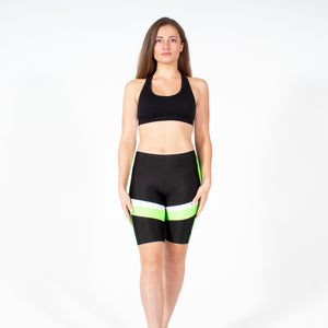 Silver Lime Board Shorts