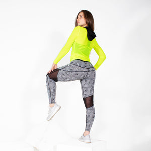 Patterned Digital Workout Leggings  Runner Island Activewear – Runner  Island®