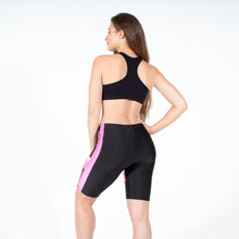 Load image into Gallery viewer, Silver Pink Biker Board Shorts