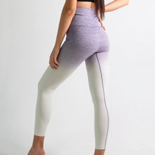 Load image into Gallery viewer, Taro Purple Shaping Ombre Workout Leggings