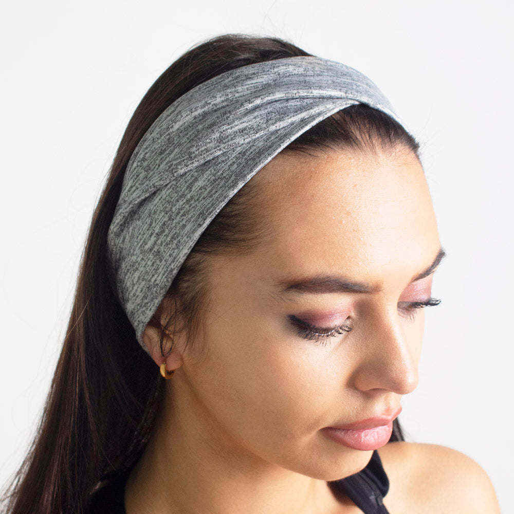 Runner Island Sporty Boho Twist Sweat Wicking Headbands 3 Pack