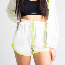 Load image into Gallery viewer, White Windbreaker Track Shorts