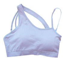Load image into Gallery viewer, Moon Dust Blue Sports Bra