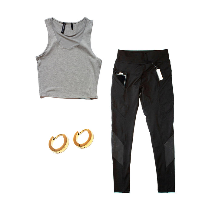 Runner Island Sophisticated Gym Outfit Bundle Set for Women