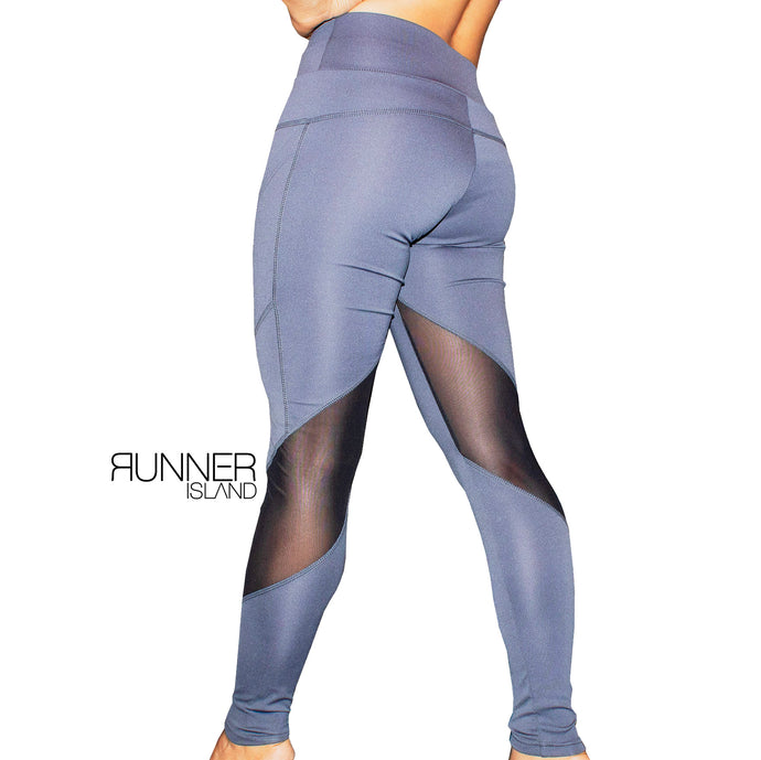 Charcoal Tennis Ball Pocket Leggings