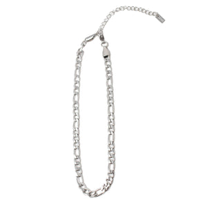 Oceano Figaro Silver Anklet 9 inch - Waterproof - Sweat Resistant