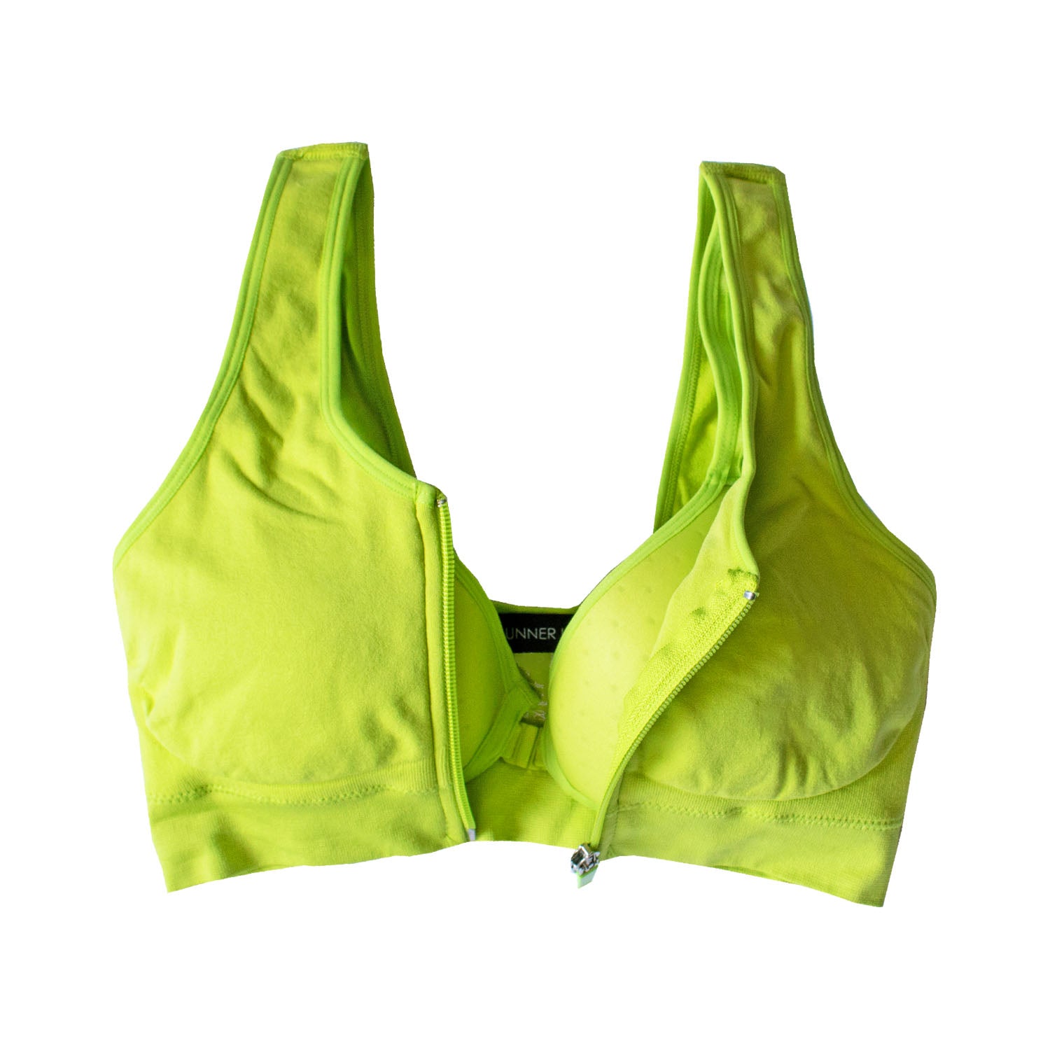 RUNNING GIRL Push Up Sports Bras for Women, High Impact Sports Bra, Sexy  Workout Fitness Tops with Removable Cups, Lime green (sunny lime) :  : Fashion