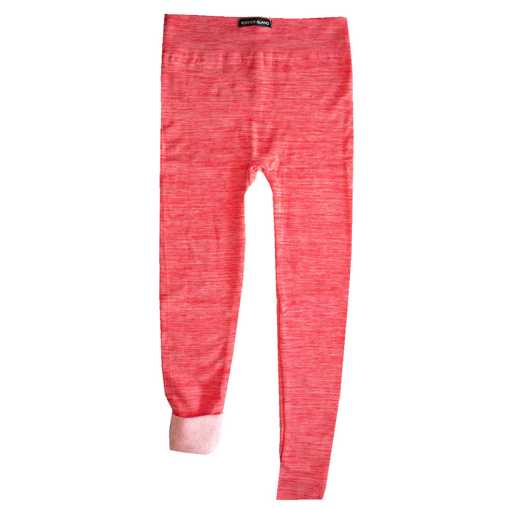 Runner Island Coral Compression Fleece Lined Leggings Runner Island®