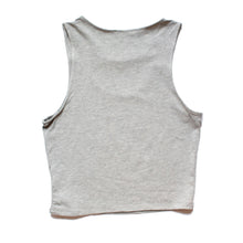 Load image into Gallery viewer, Tiffani Gray Mesh Crop Top